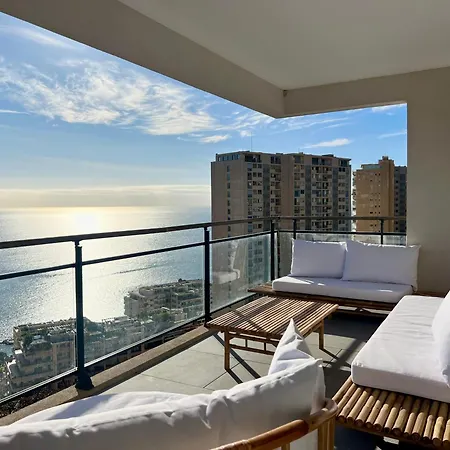 Luxurious Monaco&seaview, Infinitypool&parking Apartment Beausoleil