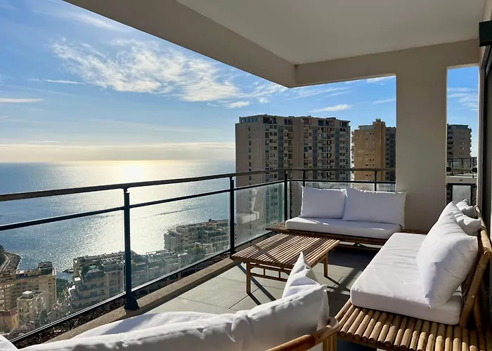 Luxurious Monaco&seaview, Infinitypool&parking Appartement