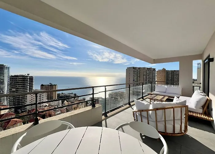 Luxurious Monaco&seaview, Infinitypool&parking Beausoleil